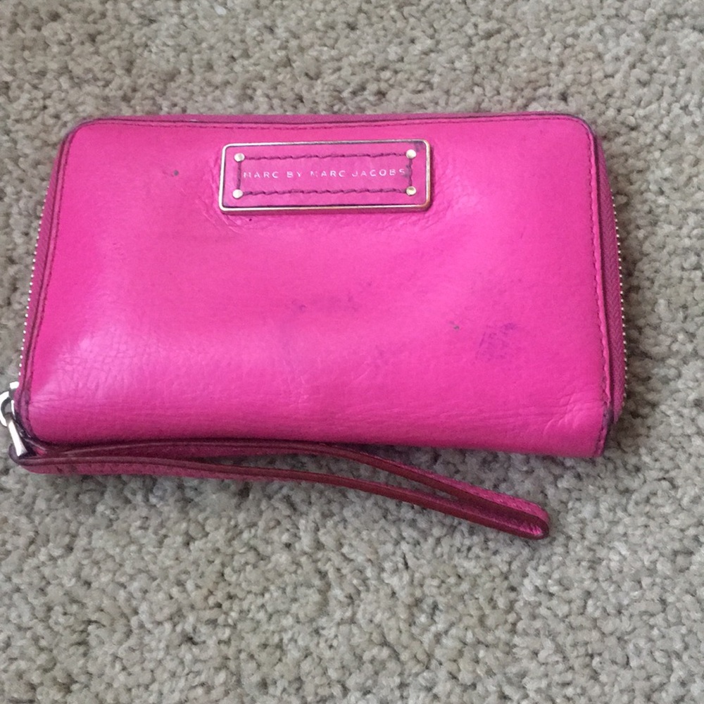 Marc By Marc Jacobs Pink Wristlet